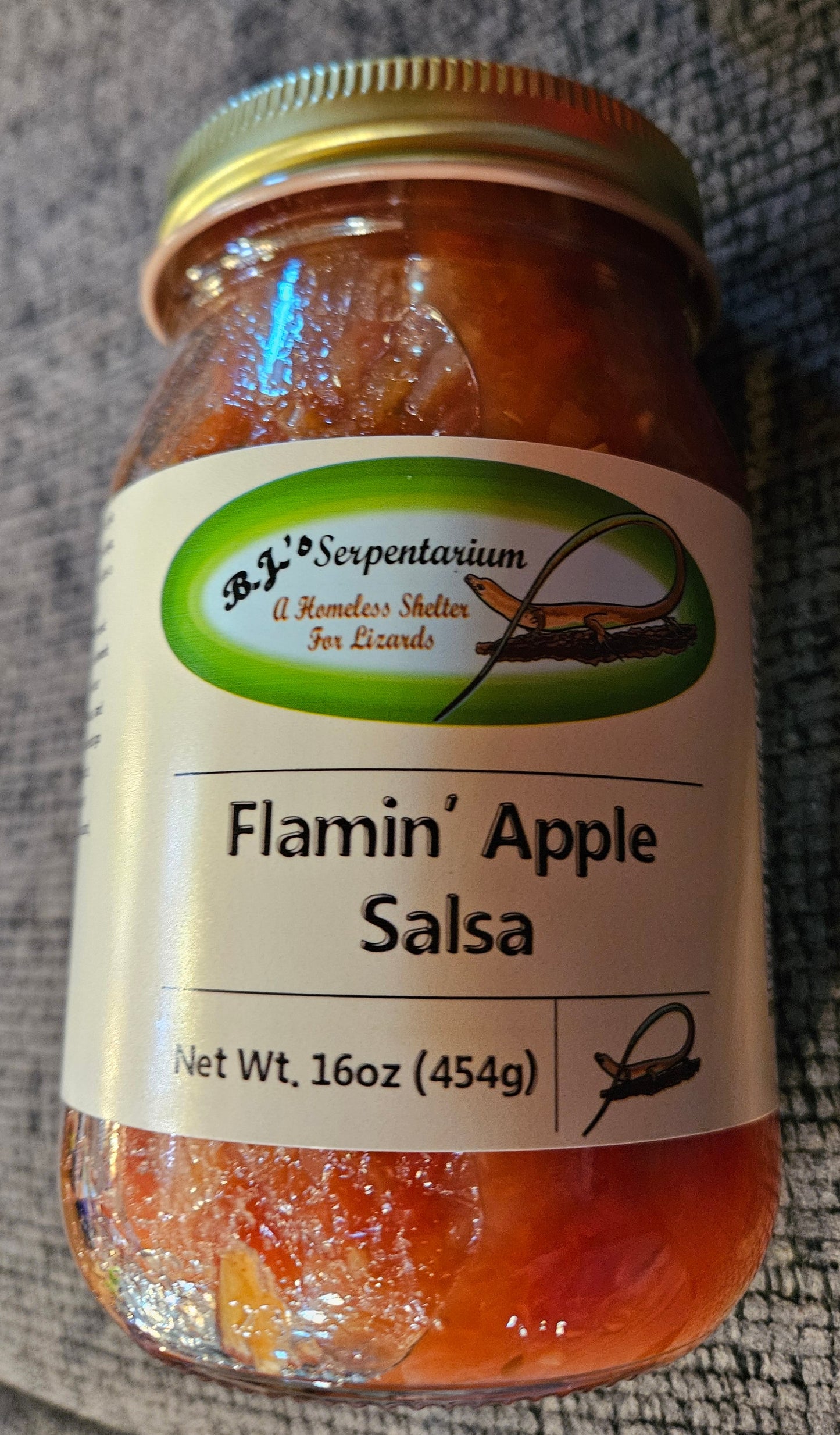 FLAMIN' APPLE SALSA